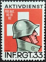 Soldatenmarke 2.WK, Infantrie Rgt 33, Wi Inf 310