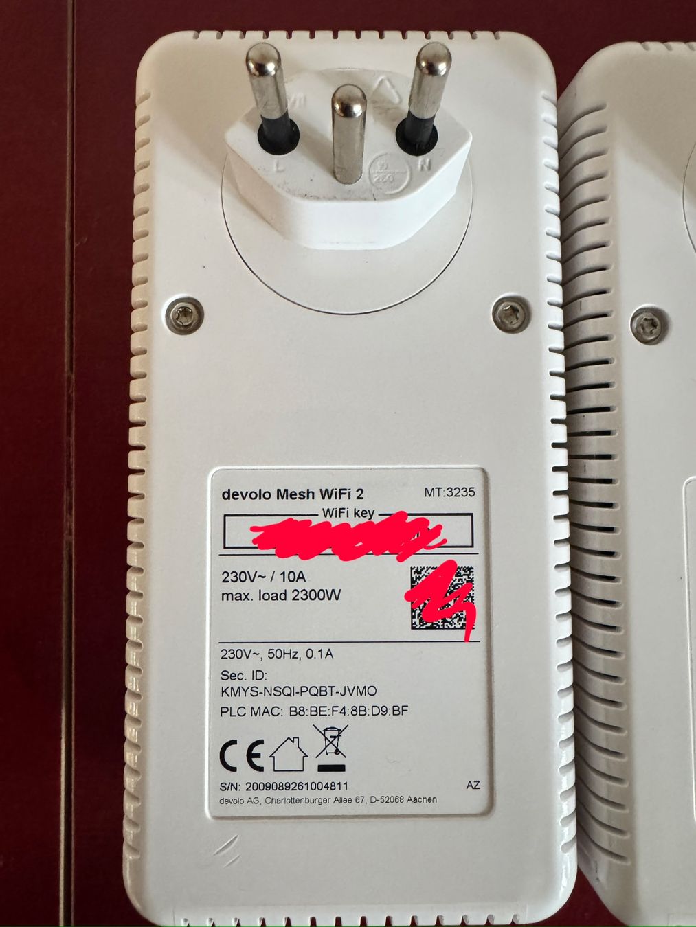 Devolo Wlan: devolo Magic 2 / Mesh WiFi 2 Powerline-Set – 4 Adapter, 2400 – Gebraucht aus Basel von TillyVanillly 2