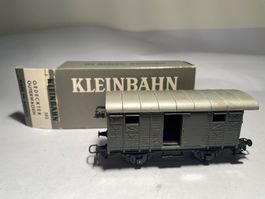Kleinbahn Güterwagen Gedeckt SBB grau, DC Achsen