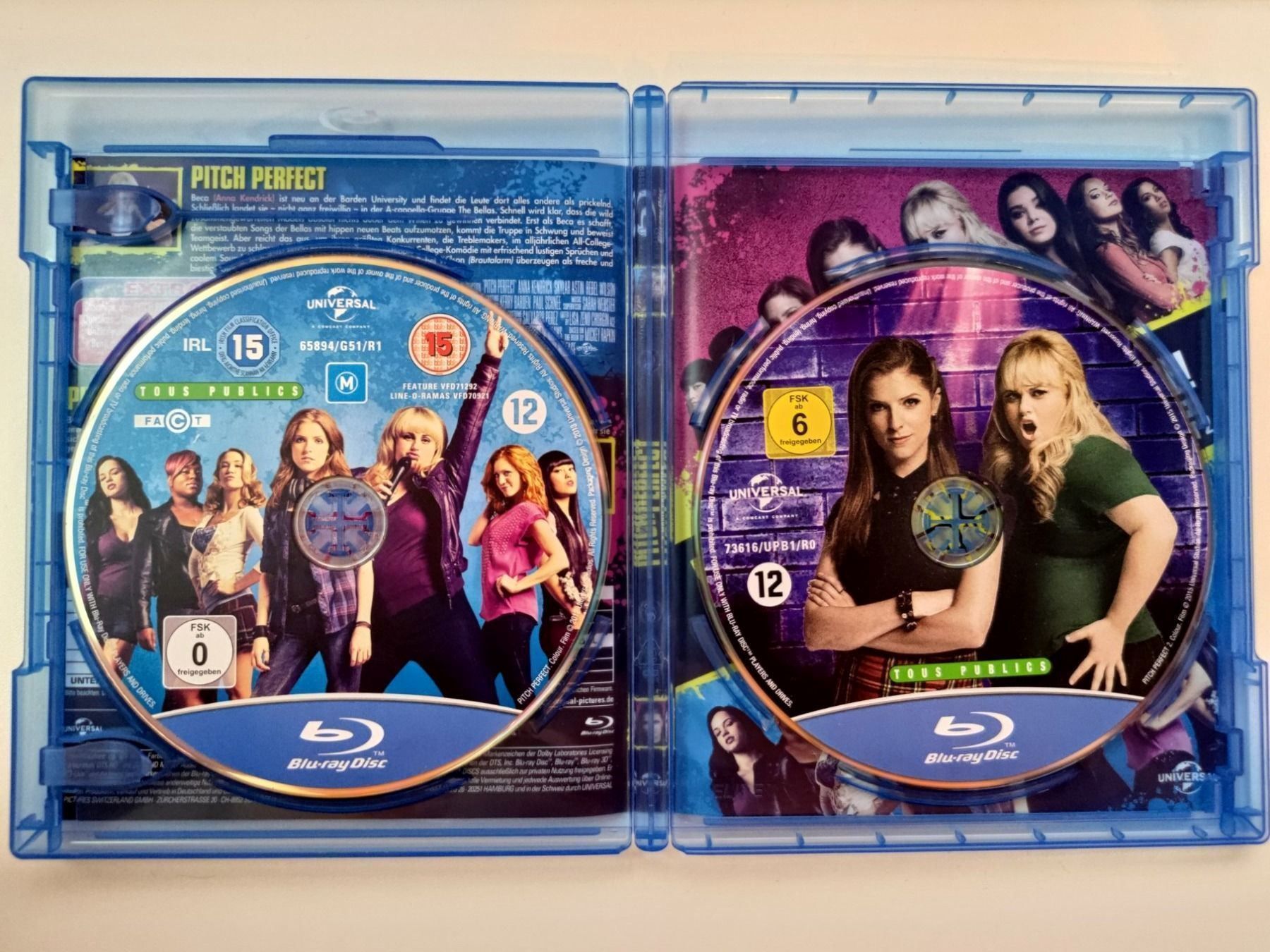 Alle DVDs: Pitch Perfect 1 & 2 – Gebraucht aus Liestal von Kratzilla 1
