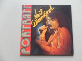 Doppel LP USA Rock Pop Sänger Neil Diamond 1976 Portrait
