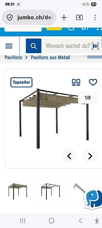 Tende & Padiglioni: Pavillon zu verkaufen  – Usato da Mauren venduto da NormannJ 4