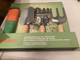 Gartenwerkzeug-Set inkl Gürteltasche (N)