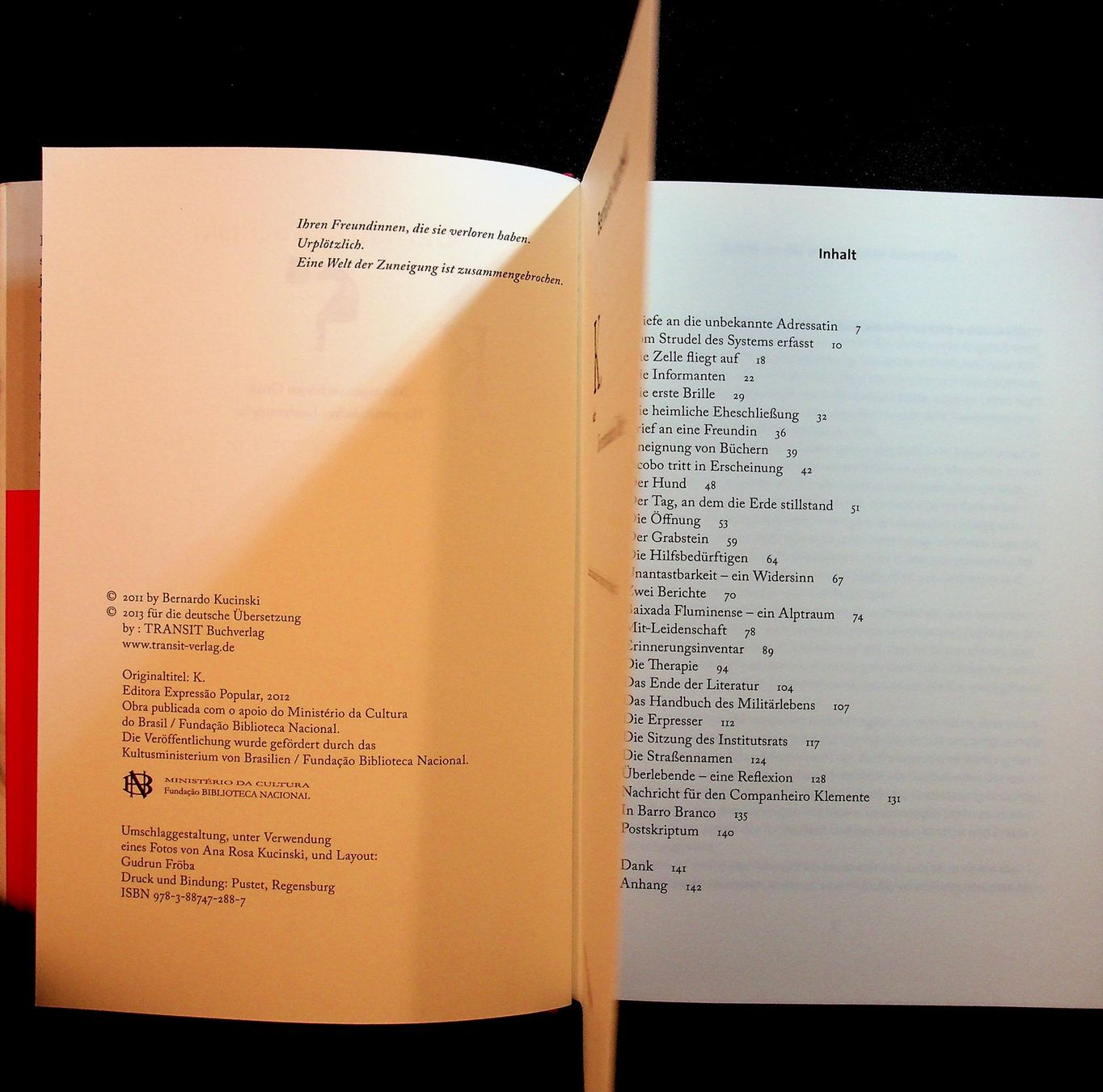 Livres: B. Kucinski K. oder Die verschwundene Tochter – D'occasion à Reitnau par Zaomir 3