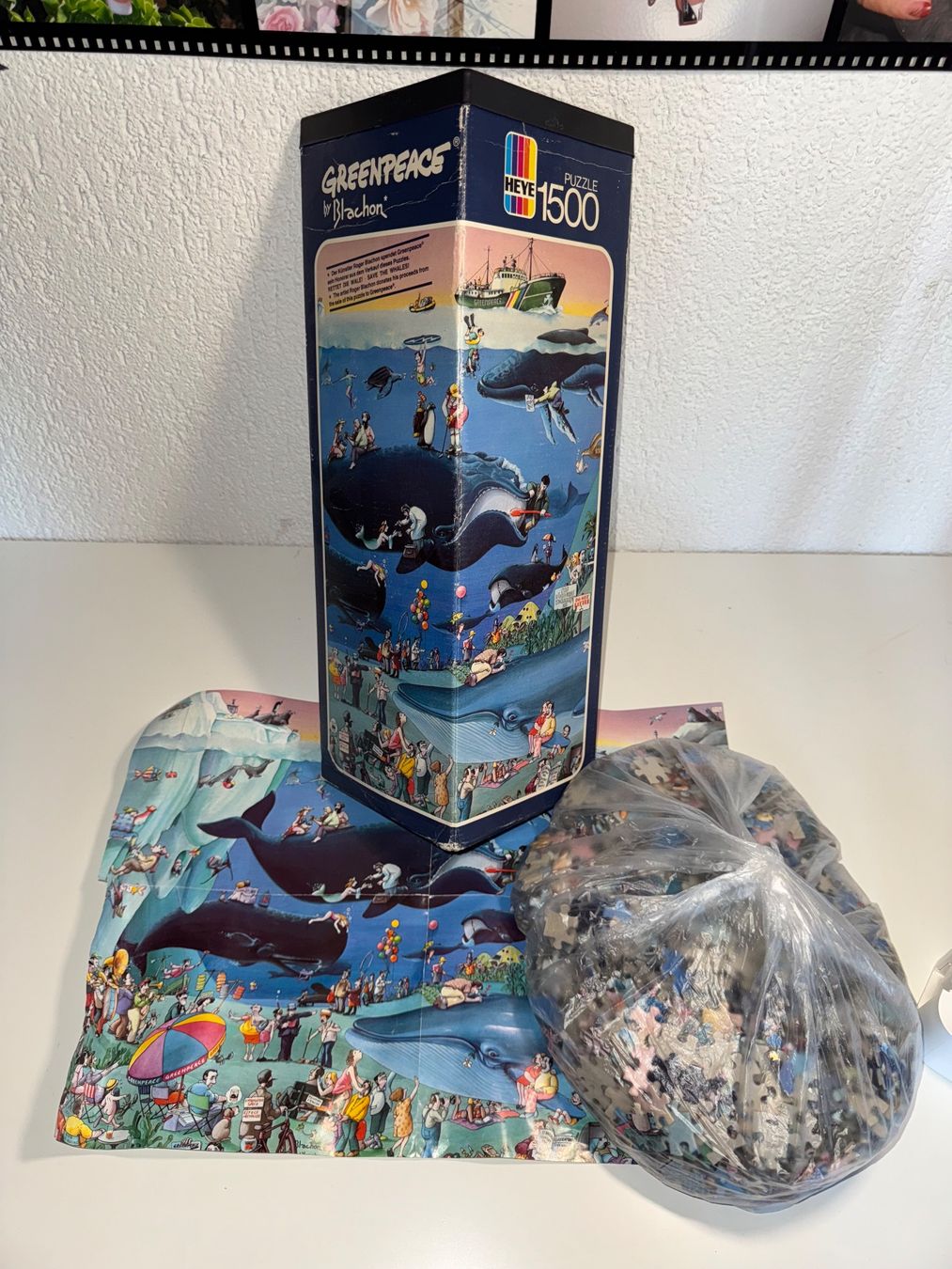 Heye Puzzle: Heye Puzzle GREENPEACE by Blachon 1500 Teile – Usato da Grosswangen venduto da Second_hand_paradise 2