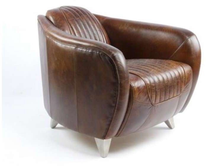 Clubsessel Leder Vintage