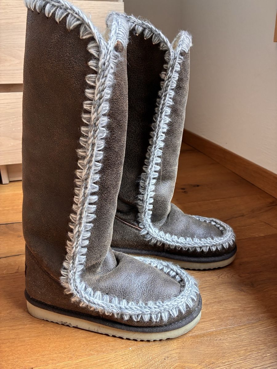 Mou Scarpe da donna: Eskimo Mou Stiefel braun 39 – Nuovo (secondo la descrizione) da Charmey (Gruyère) venduto da Guana_marge 1