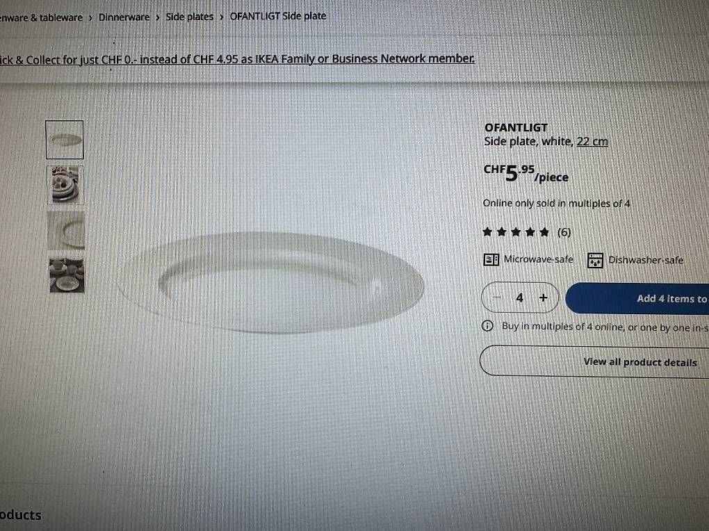 Piatti: 4x Teller Ikea – Usato da Basel venduto da fde_d59y