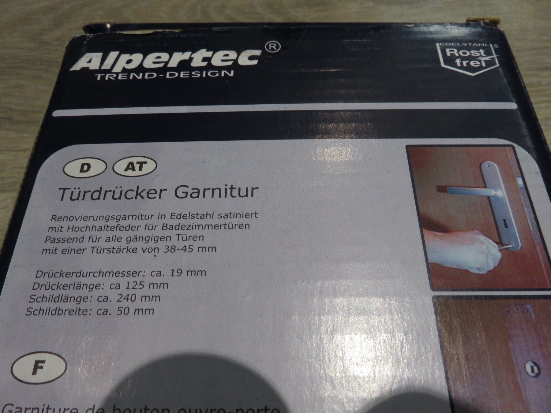 Ferramenta: Alpertec Türklinke / Türdrücker Garnitur – Nuovo (secondo la descrizione) da Kloten venduto da Tacha_gb 4