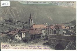 Salvan - Vue generale - coloriert