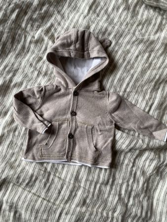 Jäckli Gr. 56 beige braun