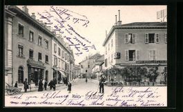 AK Nyon, Rue St. Jean, 1902