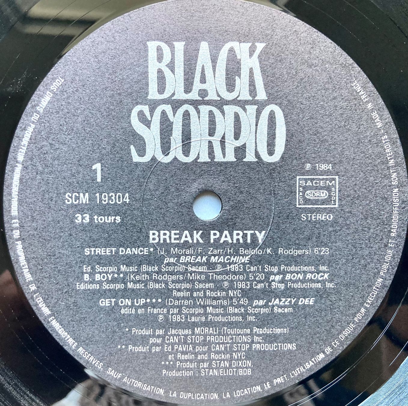 Schallplatten: DIVERS ARTISTES - BREAK PARTY NON STOP ! – Gebraucht aus Poliez-Pittet von Newtown-Records 2