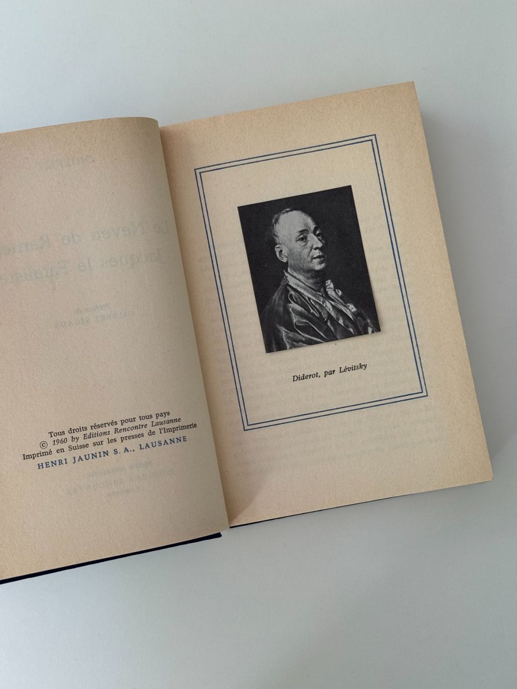 Libri: Diderot - Le Neveu de Rameau – Usato da Genève venduto da Reveur 5
