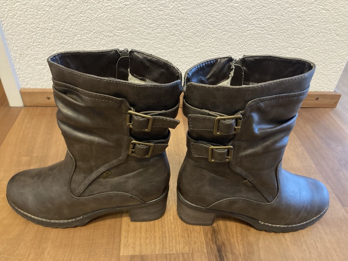Rieker Scarpe da donna: Endet 4.Juni- Winterstiefel- halbhoch, Gr.37 – Usato da Marthalen venduto da 052michi 2