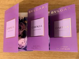 Bvlgari Omnia Amethyste Parfum Probe 1.5ml Neu