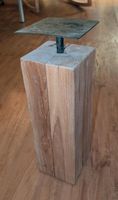 Rustikale Deko-Säule aus Holz für z.B. Kerzen oder Pflanzen