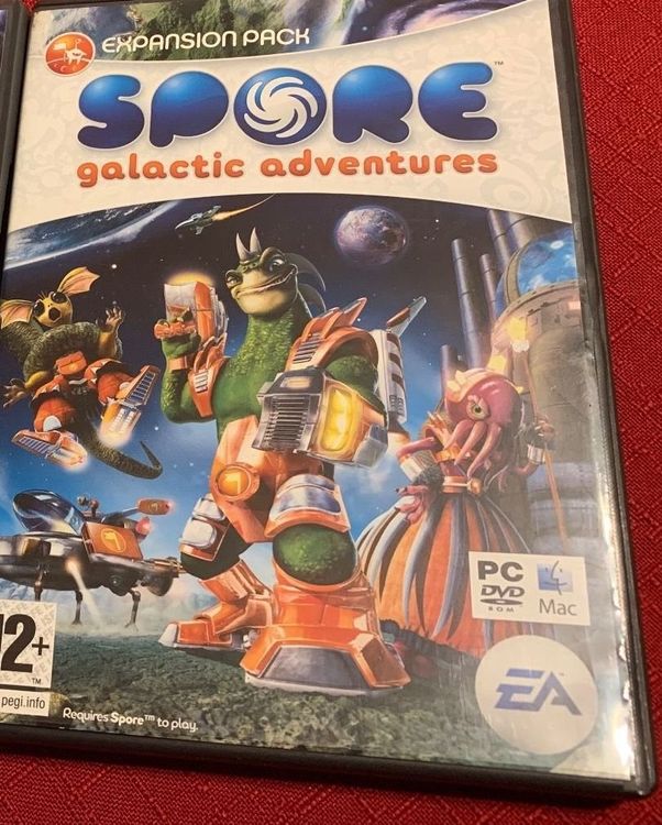 Spore Galactic Edition PC/MAC – Jeu Complet En Français (très Bon état)