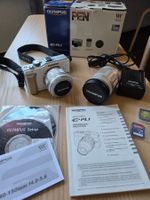 Olympus Pen MFT mit 2 Objektiven Digitalkamera Foto Kamera