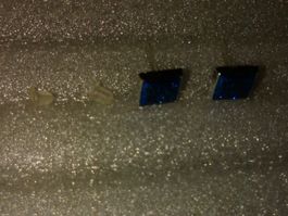 OHRRINGE MODESCHMUCK,,,DUNCKELBLAU GLITZER