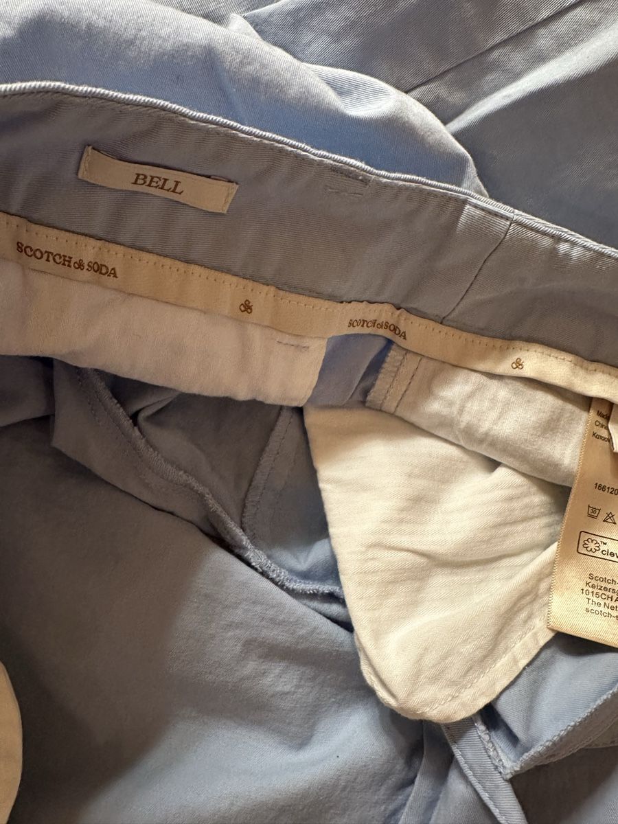 Pantaloni: Scotch & Soda hellblaue Chino Hose 25 – Nuovo (secondo la descrizione) da Oberwil-Lieli venduto da Claudine_1988 5