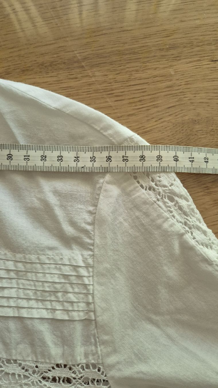H&M Camicette: H&M Bluse Weiss Gr. 34, Sommer Bluse mit Spitze! – Usato da Winterthur venduto da ann_7lxx 5