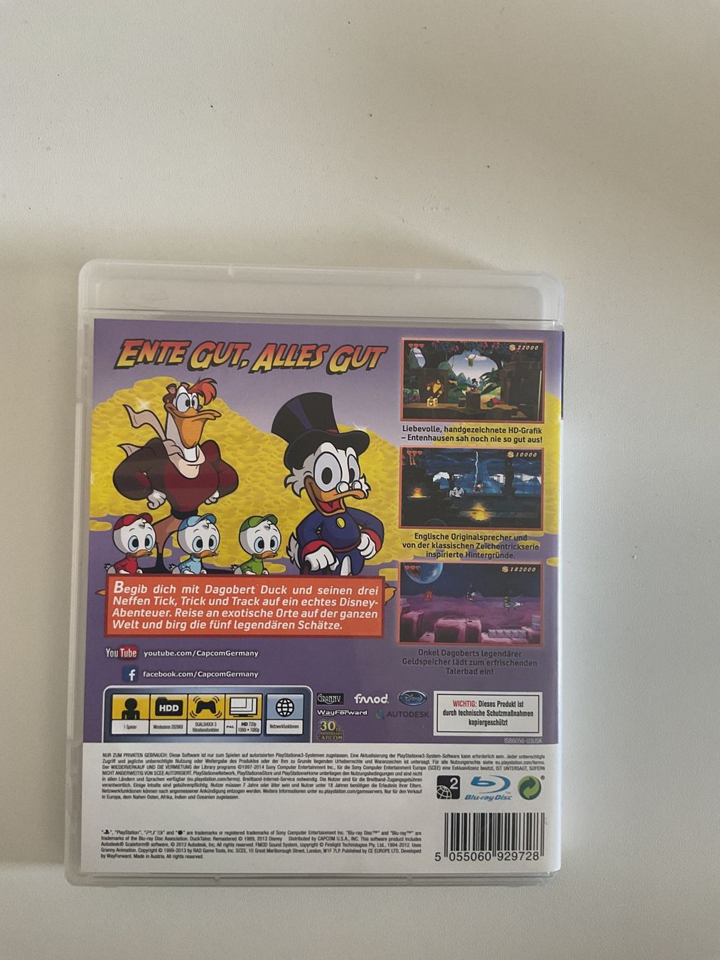 Spiele: DuckTales Remastered PS3 – Gebraucht aus Au SG von Mar_69jz 1
