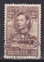 Betschuanaland, Mi 104 ⊙ ,  KW 0.90