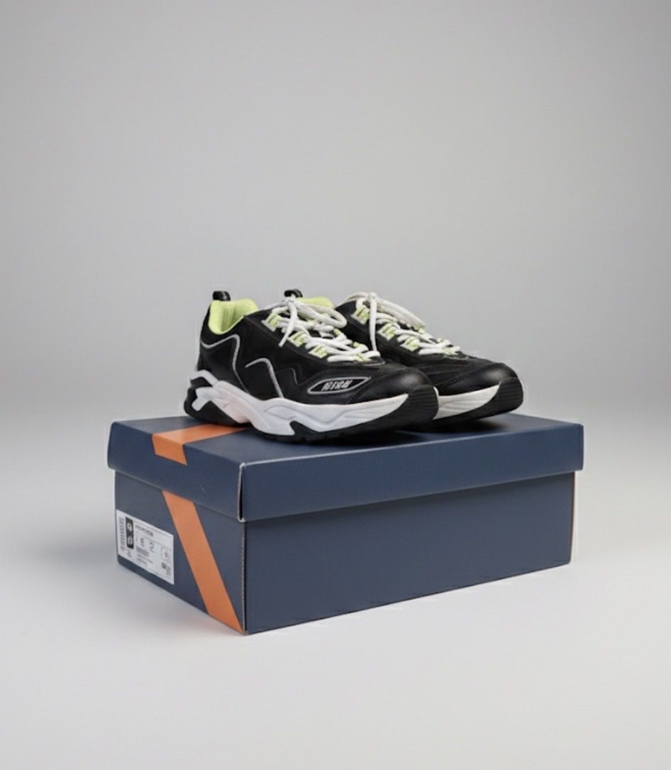 Scarpe da uomo: Original MSGM Sneakers, Schwarz, Grösse 40 – Usato da zürich venduto da c.marcelo