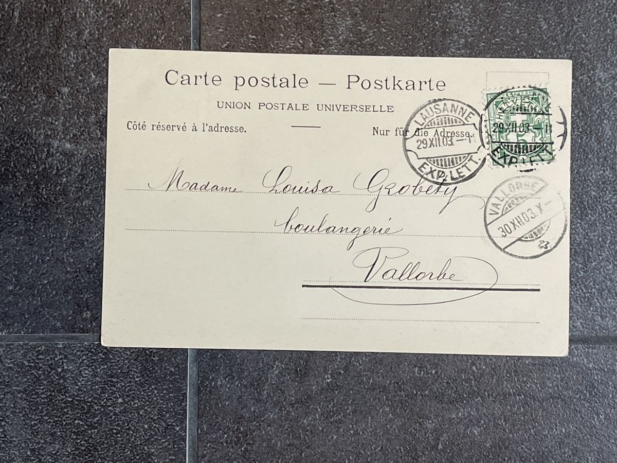 Cartoline postali: Alte Ansichtskarte Basel Strassburger-Denkmal – Usato da Strengelbach venduto da Aschatan5 1