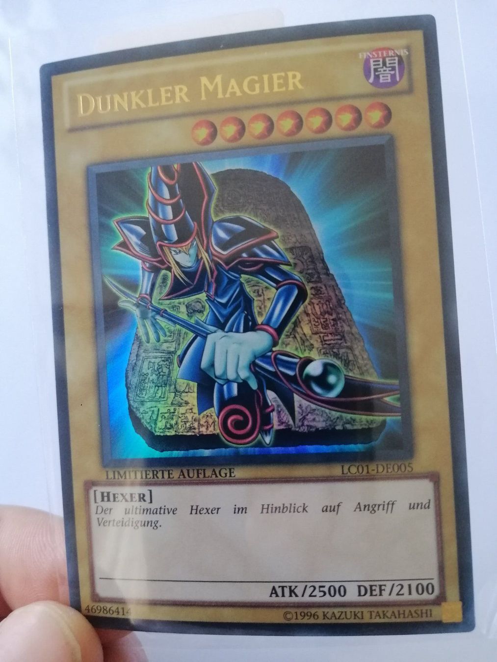 Yugioh Carte collezionabili: Dunkler Magier Ultra-Rare Mint Limitiert – Nuovo (secondo la descrizione) da Boswil venduto da ShoppingCenterCity 5