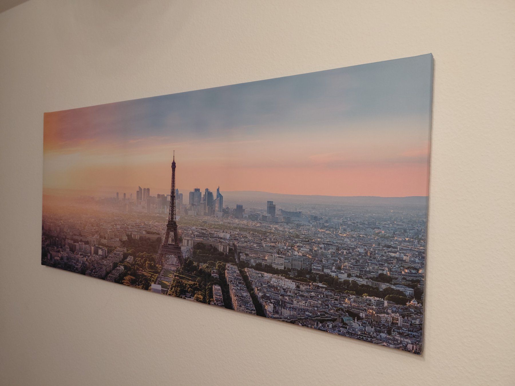 Posters & Illustrations: Bild Mit Sonne und Eifelturm – D'occasion à Gossau SG par Zelte 1