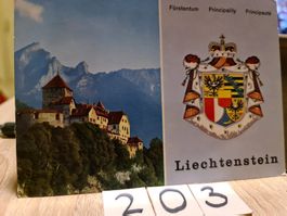 Ansichtskarte Liechtenstein Schloss Vaduz 1979