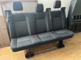 Ford Transit Custom 3er-Sitzbank + Trennwand + Befestigungss