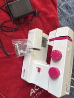 Mio Star Sew Quick 100 Nähmaschine – weiss/pink mit Fussanla