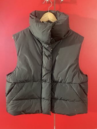 Weste schwarz gefüttert ( Polyester)  Gr 38