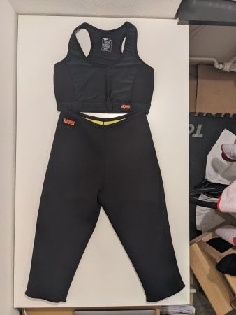 Thermo Shaper pantalon (S) et top (S/M) thermoflex 2 couche