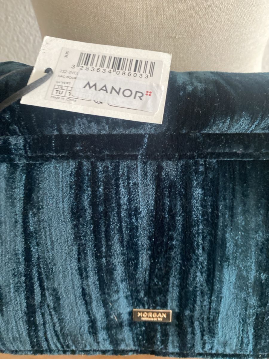 Altro in  Abbigliamento & Accessori: Sac Morgan neuf en velours vert – Nuovo e nell'imballaggio originale da Geneve venduto da pat_p76n 5