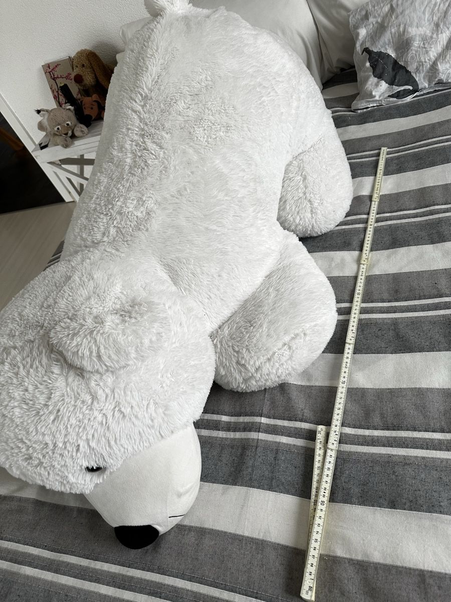 Giocattoli: Grosser Eisbär Plüschtier, ca. 100 cm - Kuschelig! – Usato da Kreuzlingen venduto da LOL101 2