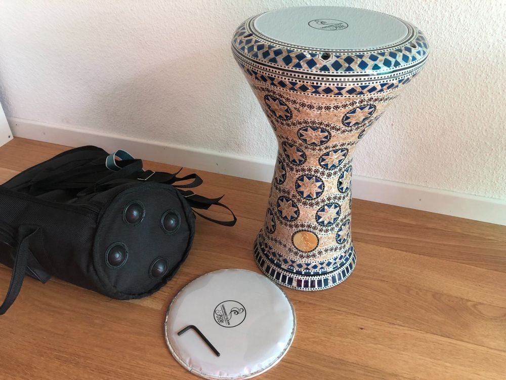Wunderschöne Profi Sonbaty Tabla "Darbuka" Echtem Perlmutt Kaufen