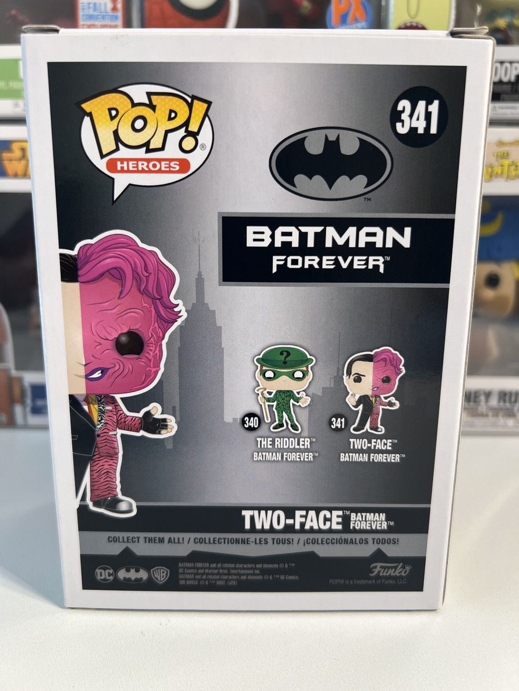 Funko Statuette: Funko POP! Heroes Batman Forever Two-Face – Nuovo e nell'imballaggio originale da Le Mouret venduto da perfectbijou 2