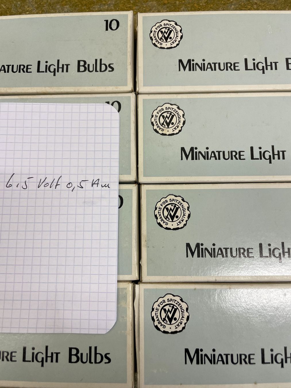 Lampade: Miniatur Light Blubs – Nuovo e nell'imballaggio originale da Adliswil venduto da Pfiff2204 3