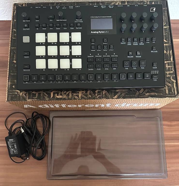 Strumenti musicali: Elektron Analog Rytm MKII Black – Usato da Leytron venduto da nga_nf9x 1
