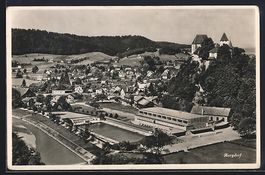 Burgdorf, Ortsansicht aus der Vogelschau