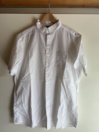 Biaggini Herren Hemd, Kurzarm, Gr. L, Weiss