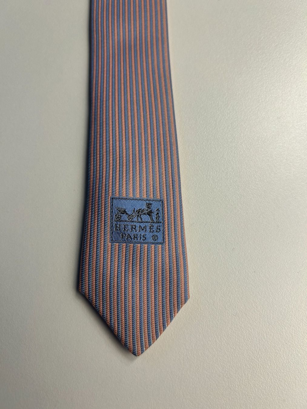 Hermès Cravatte: Hermes Taft gestreifte Krawatte – Nuovo (secondo la descrizione) da Bern venduto da kurtikobolt74 3