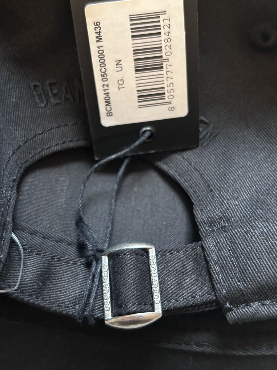 Dsquared2 Copricapi, berretti & cappellini: DSQUARED2 BE ICON  Cap Schwarz Neu – Nuovo e nell'imballaggio originale da Zürich venduto da OLDandNEW. 2