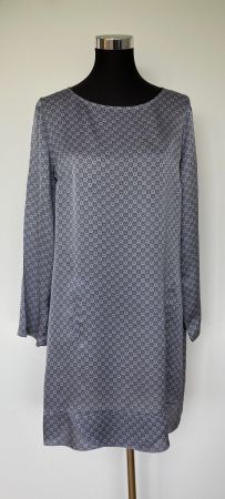 Kleid/Tunika - leger, violett-grau
