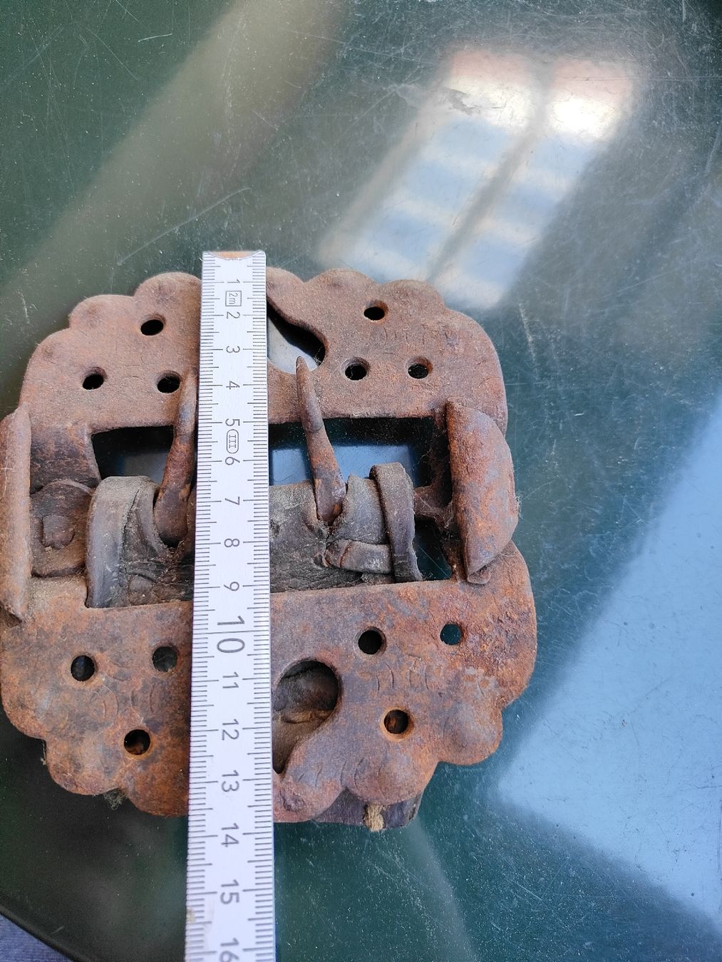 Campanacci mucche: Antike Trychle/Glocke Schnalle – Usato da Bertschikon venduto da carlahuebscher 3
