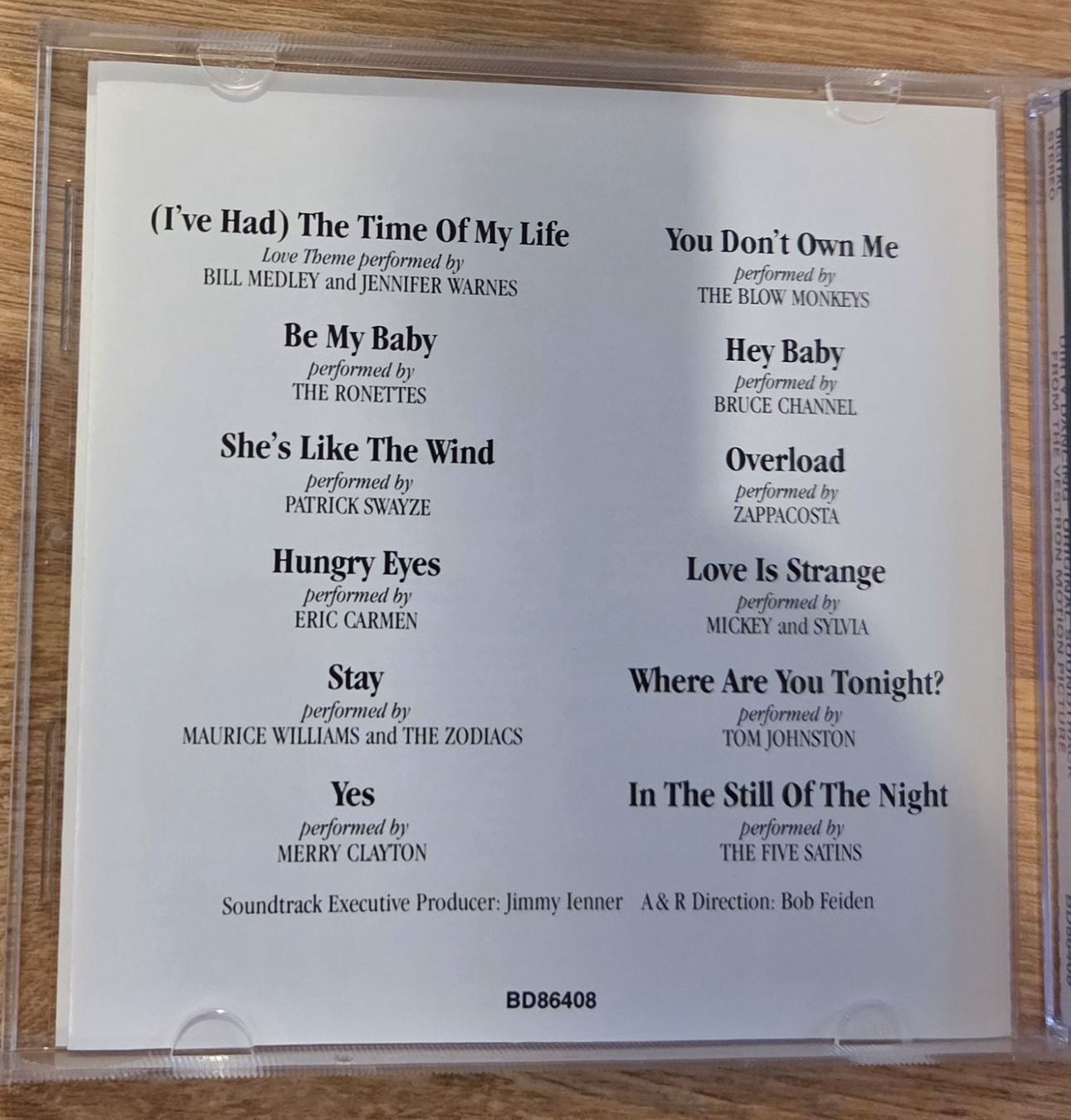 CD: Dirty Dancing Soundtrack 1987 – Usato da Winterthur venduto da raymen74 4